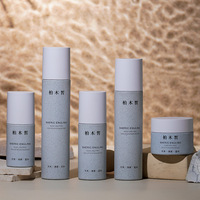 Ensemble de fond de teint liquide pour soins de la peau nouveau et personnalisé de luxe bouteille droite ronde vide bouteille en verre emballage cosmétique rapide