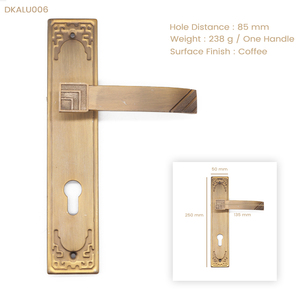 <span class=keywords><strong>Poignée</strong></span> <span class=keywords><strong>de</strong></span> <span class=keywords><strong>porte</strong></span> en <span class=keywords><strong>aluminium</strong></span>, en fer, Style Antique, haute qualité - Product Image 6