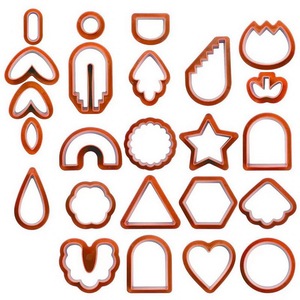 Juego de 24 Troqueles para Cortar <span class=keywords><strong>Arcilla</strong></span> Polimérica para Aretes y Joyería Hecha a Mano DIY - Product Image 4