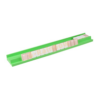 20 "Chartreuse Handy Mahjong Game Racks Magnétique Bois American Mah Jong Rack avec Poussoirs Intégrés-Lot de 4