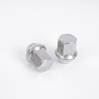 Écrou de roue en alliage M12x1.5, siège conique 60 degrés, hexagone 21mm, zingué pour GWM Poer