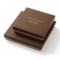 Boîte de chocolat vide personnalisée de luxe bonbons sucrés de Saint Valentin dattes tiroir boîte rigide boîte d'emballage de chocolat
