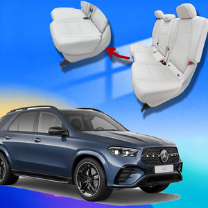 Cojín para Asiento de Segunda Fila para Mercedes-Benz GLE450 2025, Ancho y Grueso (Versión de Siete Asientos) - Product Image 4