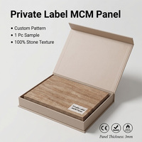 Panneau de pierre flexible MCM de qualité supérieure, placage de pierre souple pour les marques de matériaux muraux en marque blanche et les revêtements muraux OEM