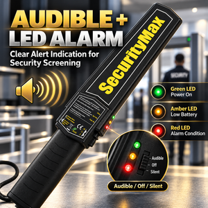WD190V Rilevatore di Metalli Portatile ad Alta Sensibilità, Scanner di Sicurezza per Aeroporti, Scuole, Fabbriche e Controlli Corporei - Product Image 5