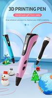 Nouveau modèle 2025 – Stylo d'impression 3D professionnel pour enfants, cadeau d'anniversaire, stylo de dessin DIY avec filament plastique 0,7 mm