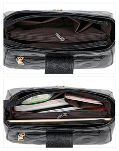 กระเป๋าถือดีไซน์ใหม่สำหรับผู้หญิง กระเป๋าสะพายข้างผู้หญิงขนาดใหญ่หรูหรา พิมพ์ลายตัวอักษร กระเป๋าโท้ทผู้หญิง - Product Image 3