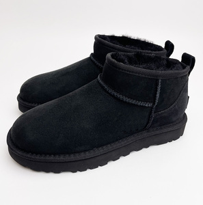 Botas de Nieve Ultra Mini de Gamuza Genuina OEM al por Mayor <span class=keywords><strong>para</strong></span> <span class=keywords><strong>Mujer</strong></span>, Forradas con Lana de Oveja Real, Botines de Invierno con Logotipo Personalizado - Product Image 2