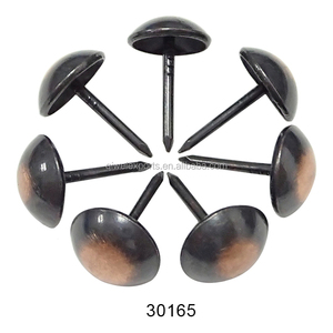 <span class=keywords><strong>Chiodi</strong></span> Decorativi in Metallo Rosso Stile Occhio di Gatto per Tappezzeria di Mobili - Product Image 1