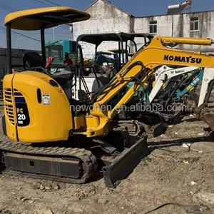 Miniexcavadora Komatsu PC20 Usada de 2 Toneladas, Motor Japonés, Caja de Cambios, Modelo 2024 - Product Image 2