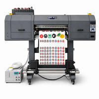 Imprimante hybride UV à jet d'encre industrielle à plateau plat de 600 mm, best-seller, avec 3 à 4 têtes d'impression EPS0N I3200-U1