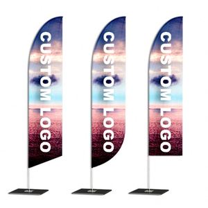 Bandera de Plumas para Lavado de Autos Yaoyang, 100% Poliéster, Impresión a Doble Cara, Publicitaria, Impresión a Una Cara - Product Image 1