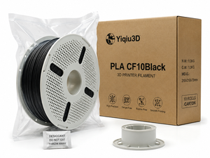 Filamento para Impresora 3D Yiqiu3D PLA 1.75mm, Núcleo Hueco, Bobina Ecológica CF10 Negro para Bambu Lab Creality - Product Image 4