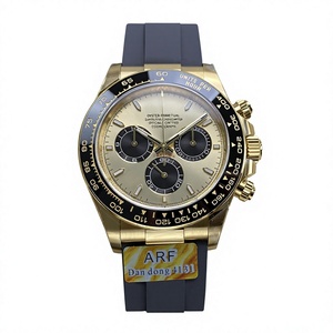 Reloj de alta calidad, resistente al agua, 40 mm, ARF Factory, acero 904L, movimiento 4131, cronógrafo, peso 161 g, reloj de buceo Gold Panda. - Product Image 1