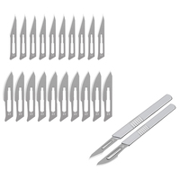 ORIENTMED Fabricant de scalpel médical en acier à lame chirurgicale stérile jetable de haute qualité en Chine