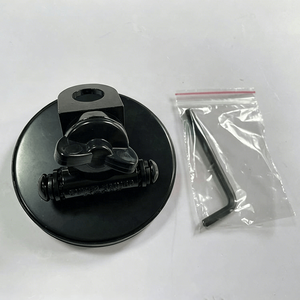 Adjust Diameter 90mm <b>Clip</b> Bracket Mount Mobile <b>Car</b> Antenna Magnetic Base with With RG58 Coaxial Cable - Product Image 3
