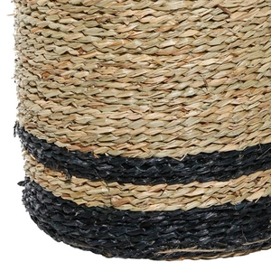 Cesta de Almacenamiento de Jacinto de Agua y Pasto Marino Tejida a Mano, Colorida, Decoración del Hogar, Organizador de Ropa, Proveedor Directo de Vietnam - Product Image 6
