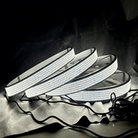 Kit de Luces LED para Ruedas de 5 Filas y 17200LM de Alta Luminosidad, Anillos de Luz Blancos Puros de 17 Pulgadas para Talleres Automotrices Profesionales, IP67 12V