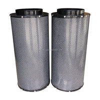 Filter Udara Kartrid Baja Anti Karat Terlaris Baru dengan Efisiensi 99,99% untuk Tenda Tanam Hidroponik & Rumah Kaca