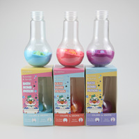 Bombes de bain créatives au sel de mer, poudre de bain effervescente, boules de douche moussantes 50g