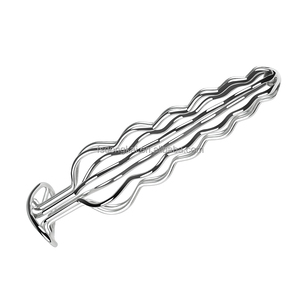 Dongkai Source Factory Kürbisförmiger Hohlanalplug aus Edelstahl, Fetisch-Plug, Metall-Hohlanalplug mit Rundem Sockel, Sexspielzeug für Männer - Product Image 2