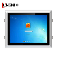 Nouveau 10.4 pouces intel j6412 N5090 quad core IP65 écran tactile mini ordinateur linux oem tout en un panneau pc