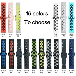 Correa de Reloj Deportiva de Silicona Suave de Doble Color a Precio de Fábrica para <span class=keywords><strong>Samsung</strong></span> Galaxy Watch Active <span class=keywords><strong>2</strong></span> <span class=keywords><strong>Smartwatch</strong></span> - Product Image 6