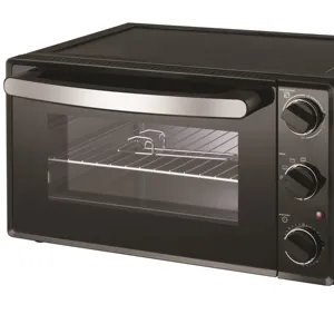 博马电烤箱28L高品质家用烤面包机烤箱2板电炉，带烤箱，用于台面CB/ce认证