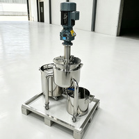 Agitateur de laboratoire à vitesse variable, petit équipement de mélange pour l'homogénéisation de pâtes de pigments et d'échantillons de revêtements
