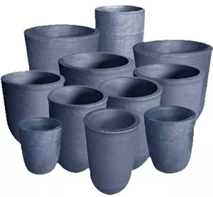<span class=keywords><strong>Creuset</strong></span> cylindrique en graphite en aluminium de <span class=keywords><strong>creuset</strong></span> de cuivre capacité 200kg-300kg argile de four à <span class=keywords><strong>induction</strong></span> de carbure de silicium - Product Image 5