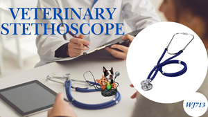 <span class=keywords><strong>Stéthoscope</strong></span> médical WANJIA à double tête, <span class=keywords><strong>stéthoscope</strong></span> professionnel en acier inoxydable pour clinique <span class=keywords><strong>vétérinaire</strong></span>, usage hospitalier - Product Image 3