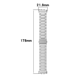 <span class=keywords><strong>Bracelet</strong></span> de montre intelligent en acier inoxydable Lionorm pour <span class=keywords><strong>Samsung</strong></span> <span class=keywords><strong>Galaxy</strong></span> <span class=keywords><strong>Fit</strong></span> 3 Sm-R390 Correa <span class=keywords><strong>Bracelet</strong></span> en métal à trois maillons - Product Image 4