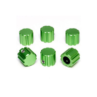 Boutons de commande en aluminium anodisé sur mesure avec vis de réglage - Instruments de musique et radio DIY