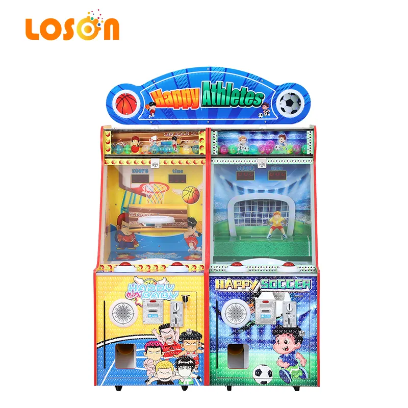 Mini Indoor Arcade Game Kinderen Basketbal Machine Voetbalkit Skateboard Ball Producten Muntautomaat