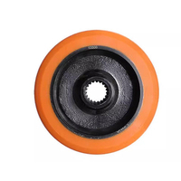 Roue motrice de transpalette en acier inoxydable Hangcha en polyuréthane massif 31102129 140x55mm pour CBD15-WS