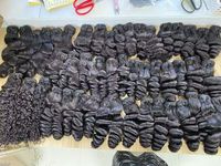 Cheveux cambodgiens vierges non transformés 100% paquets de cheveux humains purs Vente à chaud Vierge non emmêlée ne perdant pas de cheveux bruts