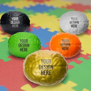 ของเล่นบีบคลายเครียดรูปทรงสมองคุณภาพสูง ทำจากโฟม PU เหมาะสำหรับเป็นของขวัญในงานปาร์ตี้และของเล่นสำหรับเด็ก - Product Image 1