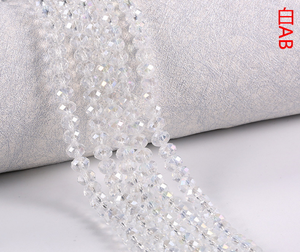 Cuentas de Cristal AB brillantes para fabricación de joyas, 10 <span class=keywords><strong>hebras</strong></span>/bolsa, venta al por mayor - Product Image 5