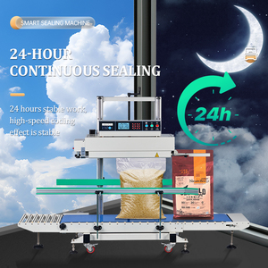 Sellador de banda de bolsa grande continuo Vertical inteligente Máquinas de sellado de impresión de codificación de calor eléctrico Sellador METRONIC - Product Image 3