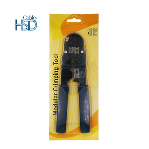 <span class=keywords><strong>Pince</strong></span> à <span class=keywords><strong>sertir</strong></span> multifonctionnelle en <span class=keywords><strong>acier</strong></span> avec poignée en PVC <span class=keywords><strong>Pince</strong></span> à couper les câbles plats 201/201C 8P8C/RJ45 6P6C/RJ12 6P4C/RJ11 - Product Image 4