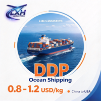 Transitaire maritime LXH DDP Chine vers les États-Unis FBA avec assurance et service de suivi