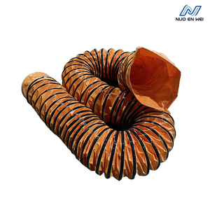 Manguera Flexible NUOENWEI con Hebilla y Cuerda <span class=keywords><strong>de</strong></span> PP, Manguera <span class=keywords><strong>de</strong></span> Ventilación <span class=keywords><strong>de</strong></span> PVC para Flujo <span class=keywords><strong>de</strong></span> Aire <span class=keywords><strong>de</strong></span> Escape <span class=keywords><strong>Industrial</strong></span> -15 ° <span class=keywords><strong>De</strong></span> la C a la 80 ° C Naranja - Product Image 3