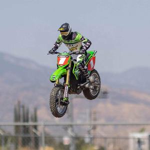 <span class=keywords><strong>Moto</strong></span> électrique RC LO SI RC Promoto-MX à l'échelle 1/4, prête à rouler, combo comprenant un gyroscope, une batterie, un chargeur, un circuit professionnel, course tout-terrain, amusement - Product Image 3