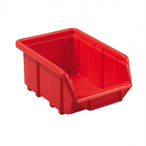 Contenedor de Almacenamiento de Plástico Rojo 5003/1C para Organización de Herramientas y Clasificación de Piezas - Product Image 2