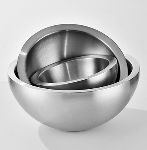 2026 Luxury 304 Stainless Steel <b>Salad</b> Bowl Wholesale Custom Logo Double Wall Insulated Dishwasher Safe <b>Salad</b> <b>Tools</b> Thickened - Product Image 3