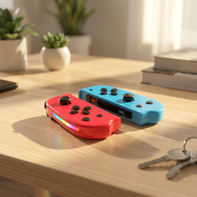 GAMINJA Factory Price Replacement Joy-con Controller, NFC & 360° Hall-Effect Joysticks, Compatible with Switch, Support OEM/ODM