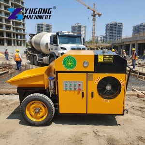 15KW 6m³/h Small Concrete <b>Pump</b> YG-10 with 20m Vertical Lift - Product Image 4