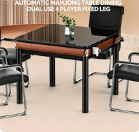 Table de mahjong électronique automatique multifonctionnelle pour le divertissement familial et les repas