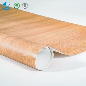 Good quality and price of wood grain pvc foil matte decorative pvc deco sheet for furniture and doors