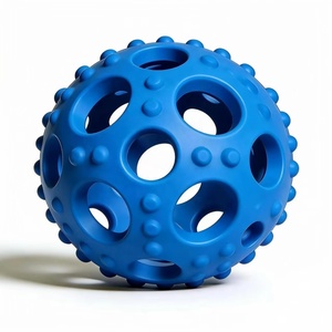Giocattolo da Lancio per Esterni in Silicone, Palla Cava Anti-perdita per Cibo, Resistente ai Morsi, Giocattoli Interattivi in Gomma per Cani - Product Image 6